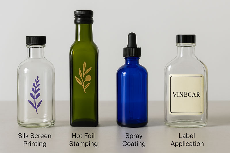 Oil bottles