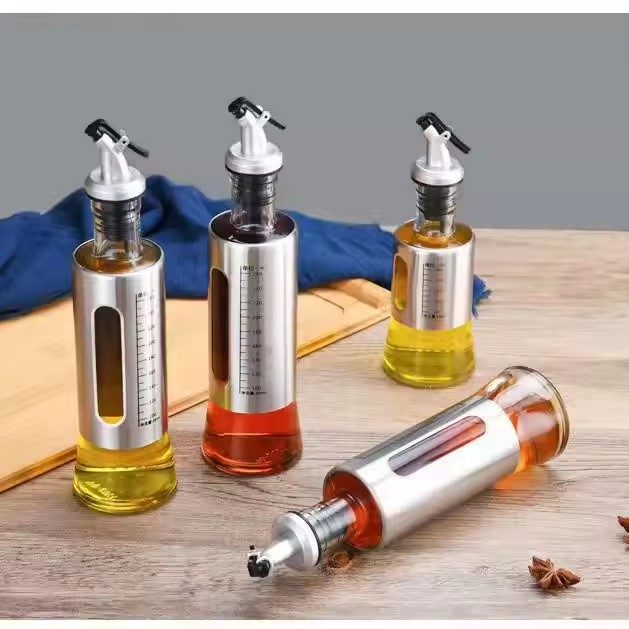 Stainless steel for non oil leakage kettle glass 5