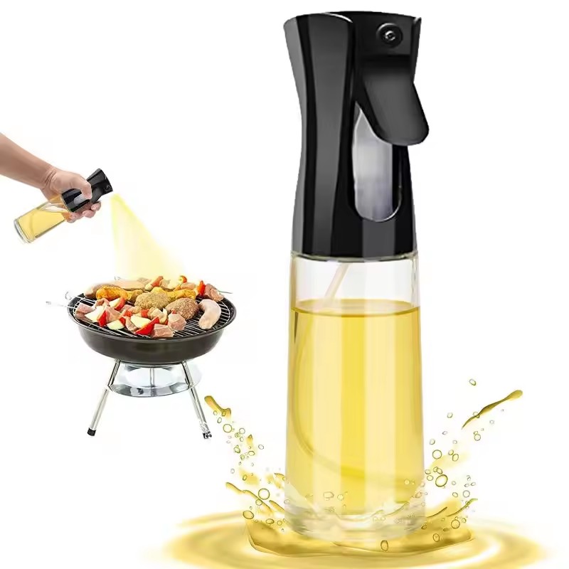 Glass Pres Transparent glass oil bottle glass press