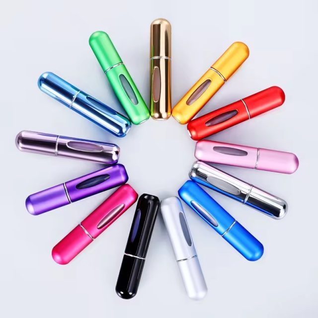 Aluminum perfume atomizer spray bottle 5 1 Aluminum perfume atomizer spray bottle 5 1