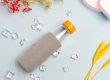 Bamboo covered silicone covered glass water bottle 3