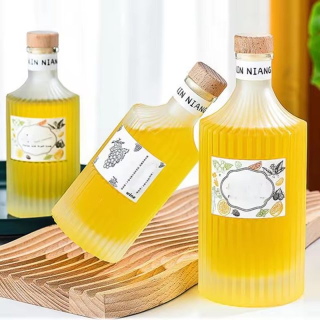 Brandy rum glass bottle 2