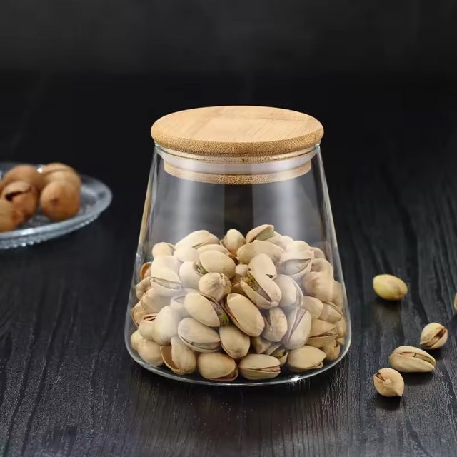 Container with lid mason glass jar 3 Container with lid mason glass jar 3