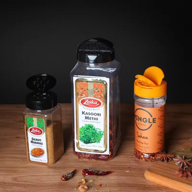 Customized garlic spice bottle with lid 5 Customized garlic spice bottle with lid 5