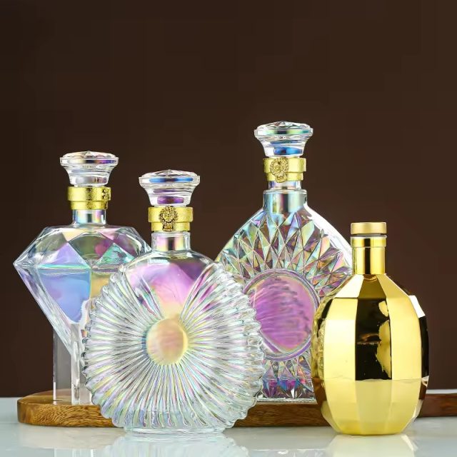 Customized logo for tequila glass bottles 3