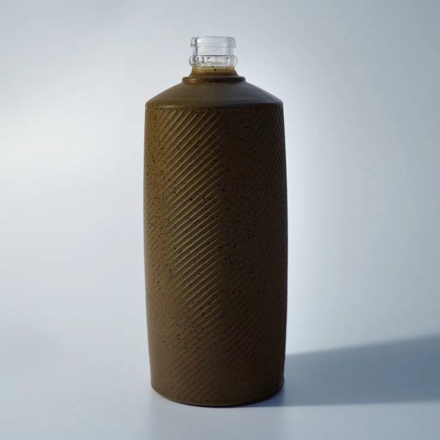 Customized personalized white wine bottle 4