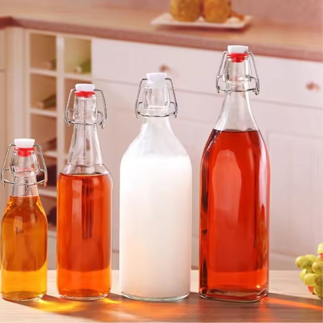 Empty whiskey beer jug 3