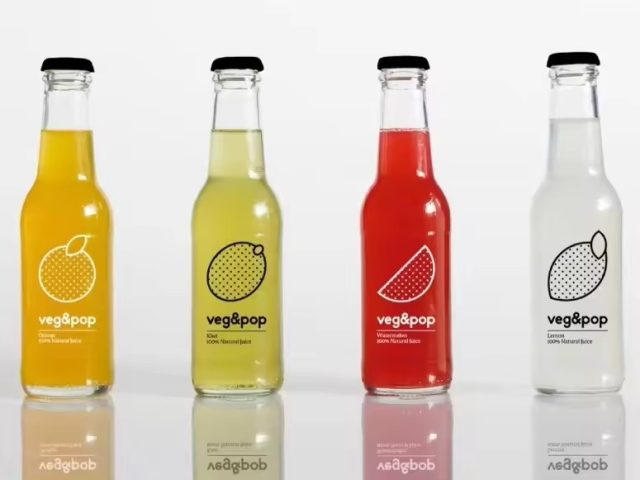 Flint glass beer bottle 3 Flint glass beer bottle 3