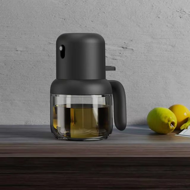 Glass oil spray bottle for restaurant signage 3 Glass oil spray bottle for restaurant signage 3