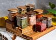Glass spice jar bottle 4 oz 2