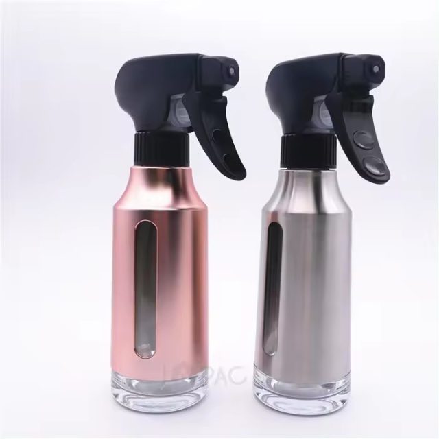 Oil mist transparent glass oil bottle 5 Oil mist transparent glass oil bottle 5
