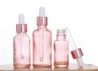 Rose gold essential oil glass dropper bottle 2