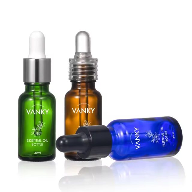 Round glass essential oil drip bottle 1 Round glass essential oil drip bottle 1