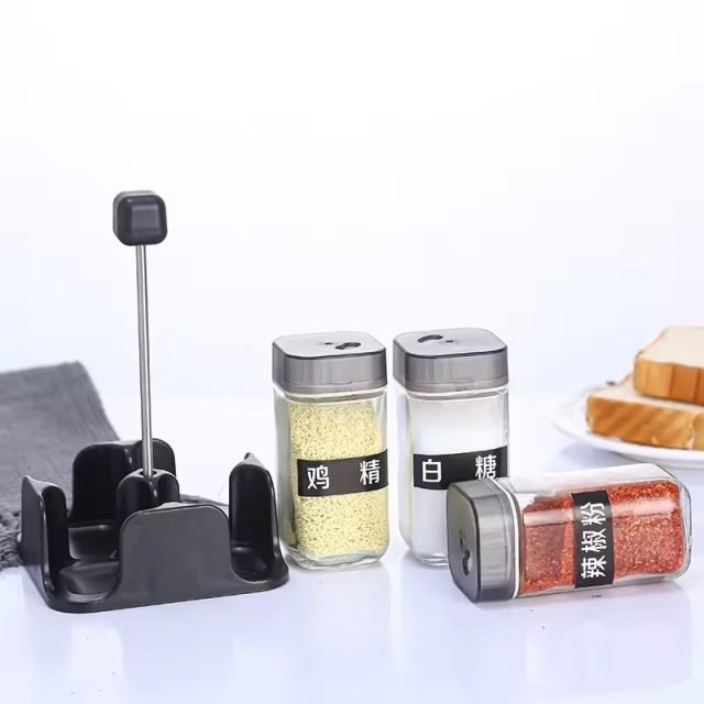 Seasoning bottle pepper grinder glass 2 Seasoning bottle pepper grinder glass 2