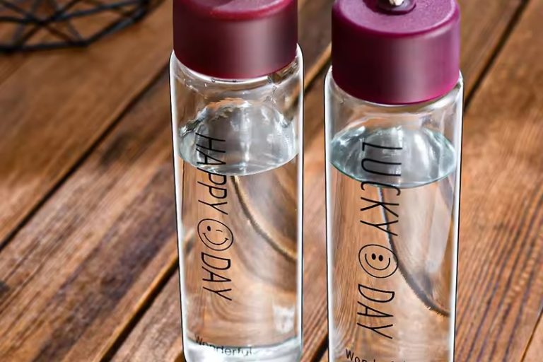 Silicon covered bamboo glass water bottle 4 Silicon covered bamboo glass water bottle 4