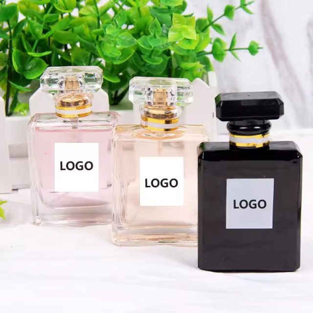 Square Spray Bottle Glass Perfume Bottle 3 Square Spray Bottle Glass Perfume Bottle 3