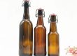 Swinging cap sealed glass beer bottle 5
