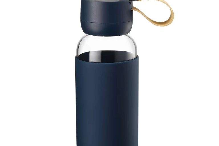 Transparent borosilicate glass water bottle 2 Transparent borosilicate glass water bottle 2