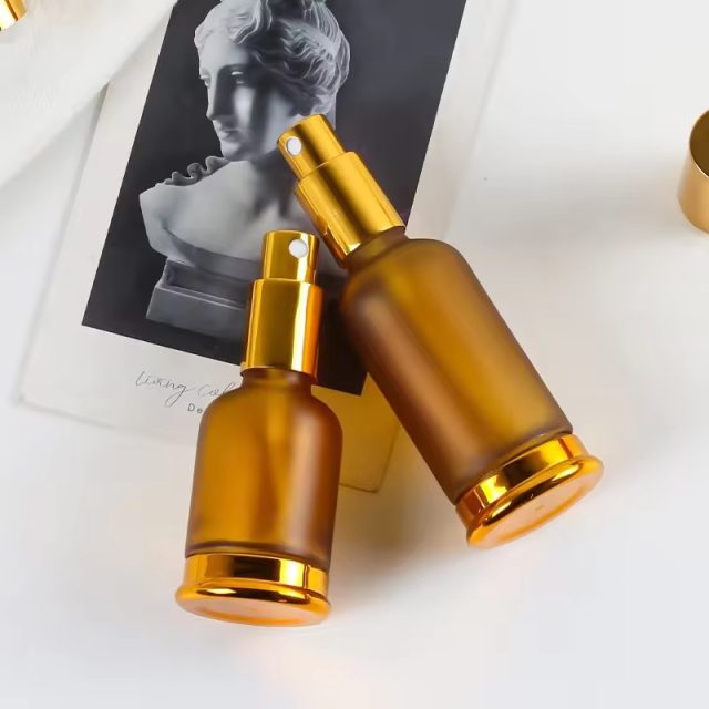 Transparent glass drop essential oil bottle 5 Transparent glass drop essential oil bottle 5