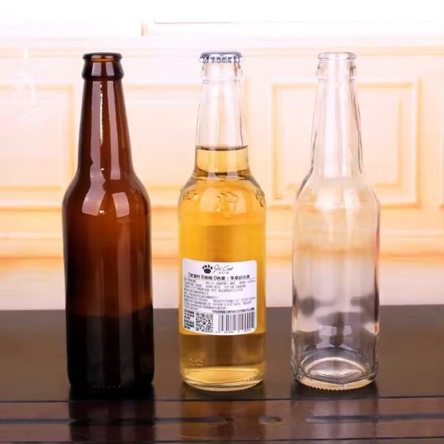 Wine and beer glass bottles 2